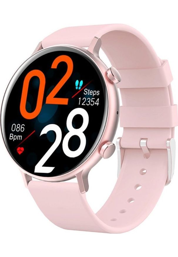 Smartwatch Rubicon RNCE98 Różowy (RNCE98). Rodzaj zegarka: smartwatch. Kolor: różowy