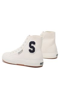 Superga Trampki 2295 Cotton Terry Patch S21321W Biały. Kolor: biały. Materiał: materiał