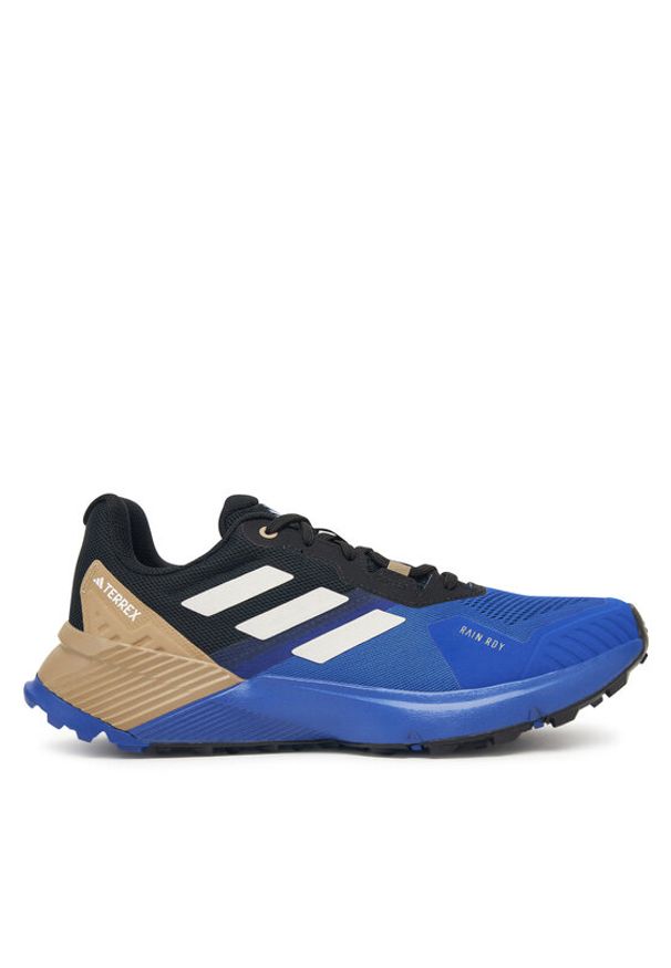Adidas - adidas Trekkingi Terrex Soulstride RAIN.RDY Trail JR7068 Niebieski. Kolor: niebieski. Materiał: materiał. Model: Adidas Terrex. Sport: turystyka piesza