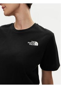 The North Face T-Shirt Simple Dome NF0A87U4 Czarny Relaxed Fit. Kolor: czarny. Materiał: bawełna #3