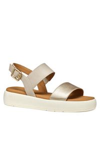 Geox Sandały D Camalei D550NA 0NFBC C2235 Złoty. Kolor: złoty. Materiał: skóra #4