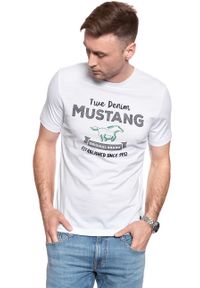 Mustang - MUSTANG Alex C front AW 1009734 2045. Kolor: biały