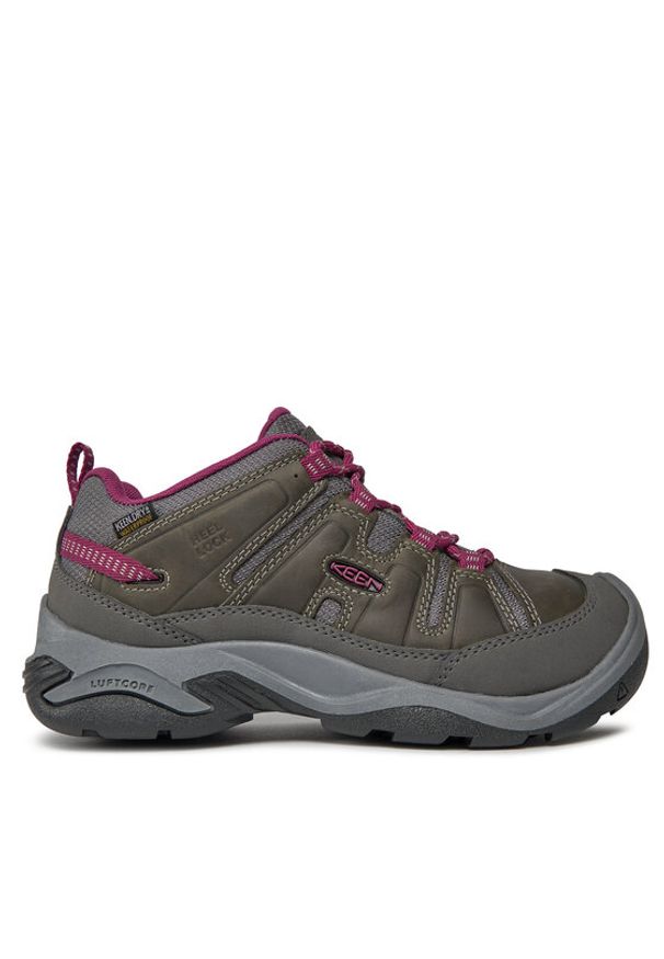 keen - Keen Trekkingi Circadia Wp 1026770-10 Szary. Kolor: szary. Materiał: materiał