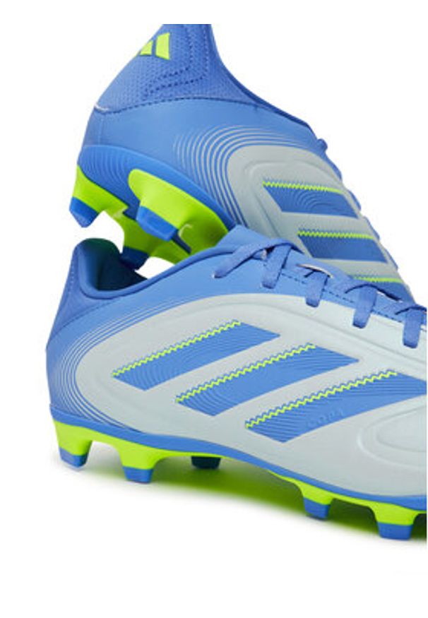 Adidas - adidas Buty do piłki nożnej Copa Pure 3 Club Firm/Multi-Ground IE1174 Niebieski. Kolor: niebieski. Materiał: skóra