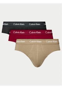 Calvin Klein Underwear Komplet 3 par slipów 0000U2661G Kolorowy. Materiał: bawełna. Wzór: kolorowy #1