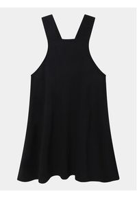 DKNY Sukienka dzianinowa D32888 S Czarny Regular Fit. Kolor: czarny. Materiał: bawełna