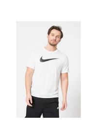 T-shirt sportowy z krótkim rękawem męski Nike Dri-FIT Park Tee. Kolor: wielokolorowy, czarny, biały. Materiał: poliester, bawełna. Długość rękawa: krótki rękaw. Technologia: Dri-Fit (Nike). Długość: krótkie