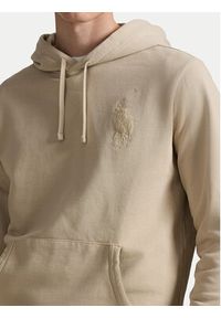 Polo Ralph Lauren Bluza 710936510007 Beżowy Relaxed Fit. Typ kołnierza: polo. Kolor: beżowy. Materiał: bawełna
