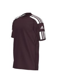 Adidas - Koszulka piłkarska dla dzieci adidas Squadra 21 Jersey. Kolor: biały, brązowy, czerwony, wielokolorowy. Materiał: jersey. Sport: piłka nożna