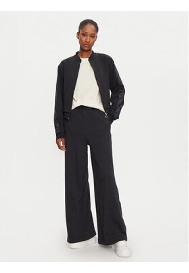 BOSS - Boss Bluza Cosmo 50527301 Czarny Regular Fit. Kolor: czarny. Materiał: bawełna