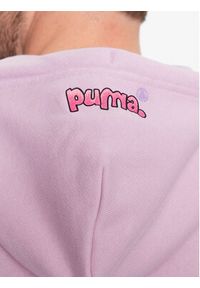 Puma Bluza 8ENJAMIN 539822 Fioletowy Relaxed Fit. Kolor: fioletowy. Materiał: bawełna
