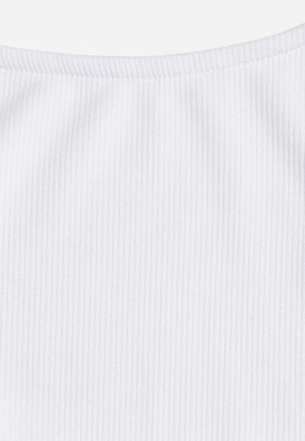 Renee - Białe Basicowe Body Sadovelle. Okazja: na co dzień, na spotkanie biznesowe, do pracy. Kolor: biały. Materiał: jeans. Długość rękawa: długi rękaw. Długość: długie. Styl: casual, biznesowy, elegancki, sportowy