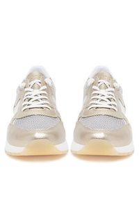 Remonte Sneakersy D2G03-90 Złoty. Kolor: złoty. Materiał: materiał #7