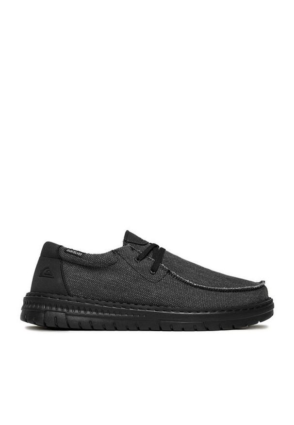 Quiksilver Półbuty WADE-02 Czarny. Kolor: czarny. Materiał: materiał