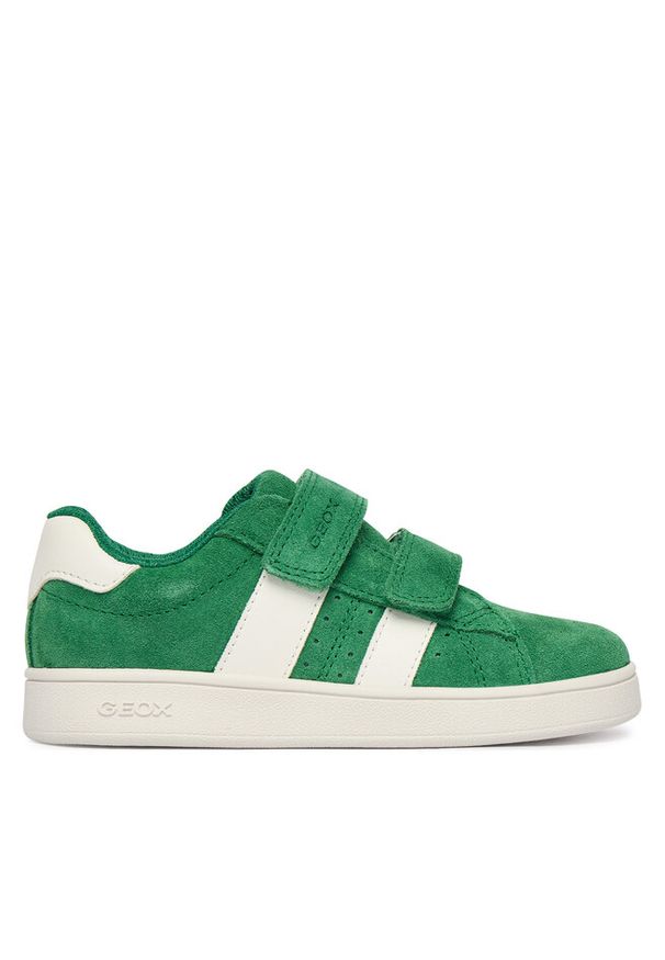 Sneakersy Geox. Kolor: zielony