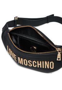 Love Moschino - LOVE MOSCHINO Plecak JC4195PP1LKD0000 Czarny. Kolor: czarny. Materiał: skóra #4