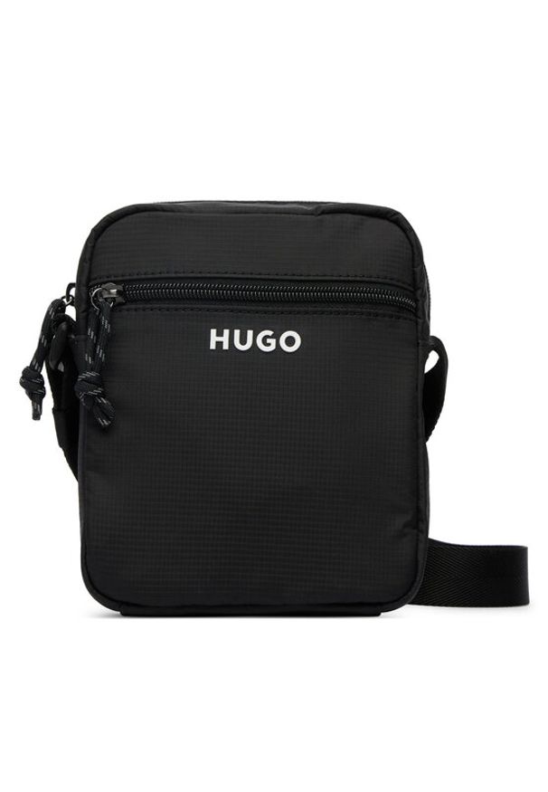Hugo - HUGO Saszetka Everett Ns 50563508 Czarny. Kolor: czarny. Materiał: materiał
