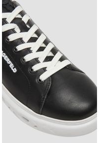 Karl Lagerfeld - KARL LAGERFELD Czarne męskie sneakersy KAPRI KITE, Rozmiar 43. Kolor: czarny