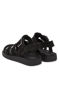 Calvin Klein Jeans Sandały Fisherman Hw Sandal Lth YW0YW01962 Czarny. Kolor: czarny. Materiał: skóra #6