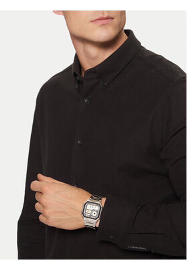 Casio Zegarek AE-1200WHD-1AVEF Srebrny. Kolor: srebrny