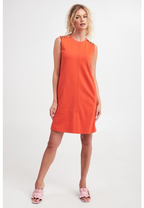 Marella Sport - Sukienka mini Calla MARELLA SPORT. Typ sukienki: sportowe. Styl: sportowy. Długość: mini