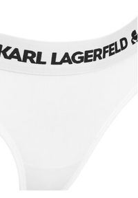 Karl Lagerfeld - KARL LAGERFELD Stringi A1W47008 Biały. Kolor: biały. Materiał: lyocell #2