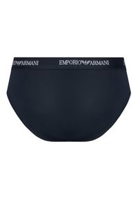 Emporio Armani Underwear Komplet 3 par slipów EM000258 AF14132 MB139 Granatowy. Kolor: niebieski. Materiał: bawełna
