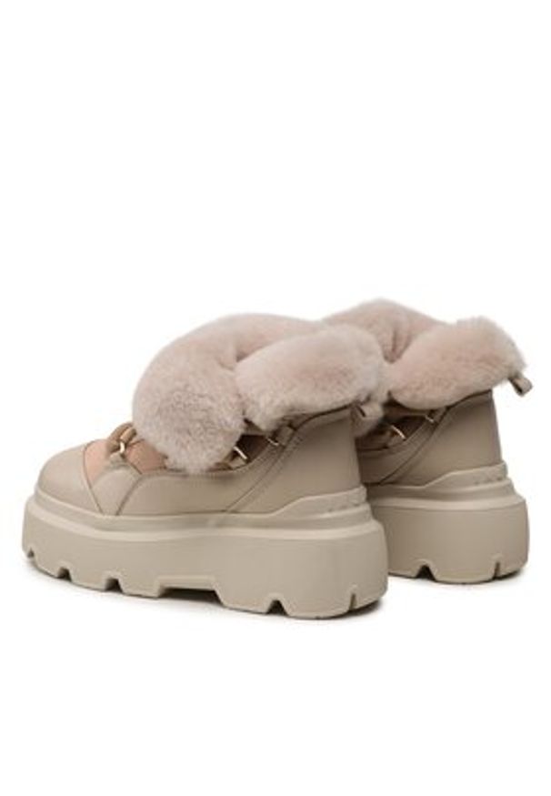 Inuikii Śniegowce Endurance 75202-112 Beżowy. Kolor: beżowy. Materiał: skóra