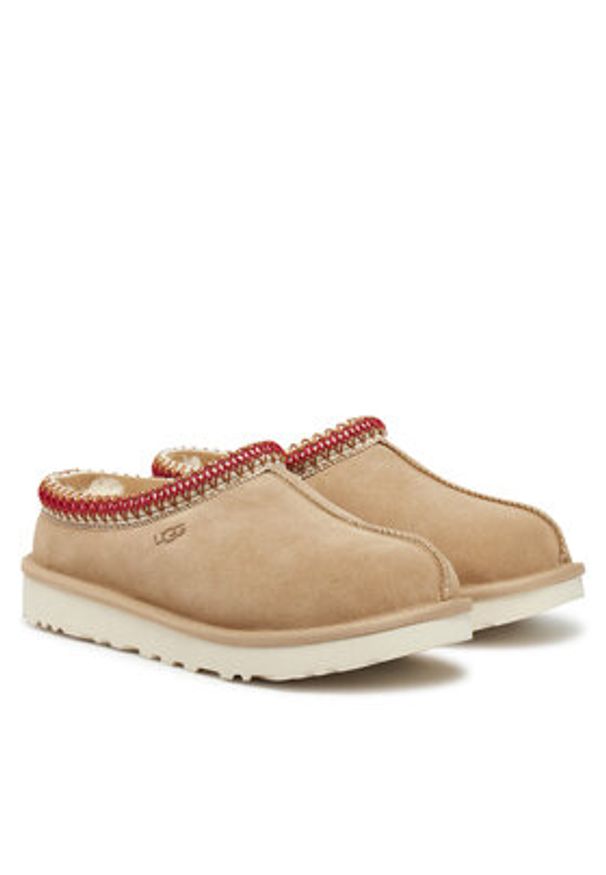 Ugg Śniegowce W Tasman 5955 Beżowy. Kolor: beżowy. Materiał: skóra