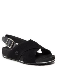 Timberland Sandały Malibu Waves Basic X Trap TB0A41KQ0151 Czarny. Kolor: czarny. Materiał: zamsz, skóra #7