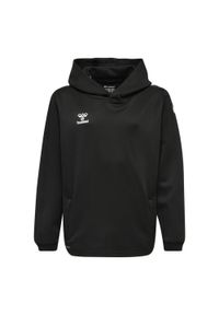 Bluza z kapturem dla dzieci Hummel hmlCORE. Typ kołnierza: kaptur. Kolor: czarny. Sport: piłka ręczna #1
