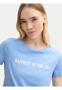 Tom Tailor Denim T-Shirt 1045417 Niebieski Regular Fit. Kolor: niebieski. Materiał: bawełna #5