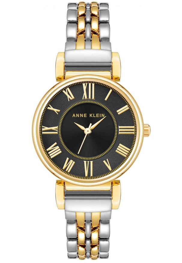 Zegarek damski Anne Klein AK-2159BKTT srebrny. Kolor: srebrny