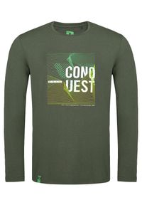 GLENMUIR - Glemo Loap Alek koszulka męska, długi rękaw, M. Kolor: wielokolorowy, fioletowy, żółty. Długość rękawa: długi rękaw. Długość: długie. Wzór: napisy #2