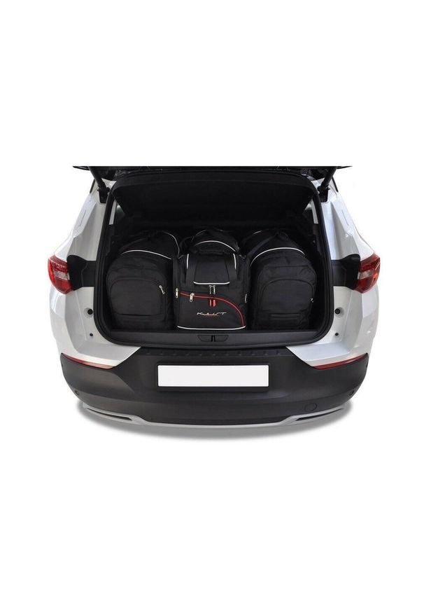 KJUST - Torby Do Bagażnika Opel Grandland X 2017+ 4Szt Kjust. Kolor: czarny. Styl: sportowy