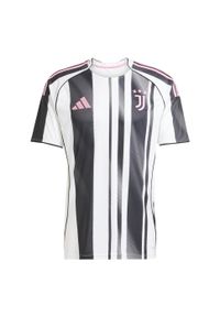 Adidas - Koszulka podstawowa Juventus 25/26. Kolor: czarny, biały, wielokolorowy