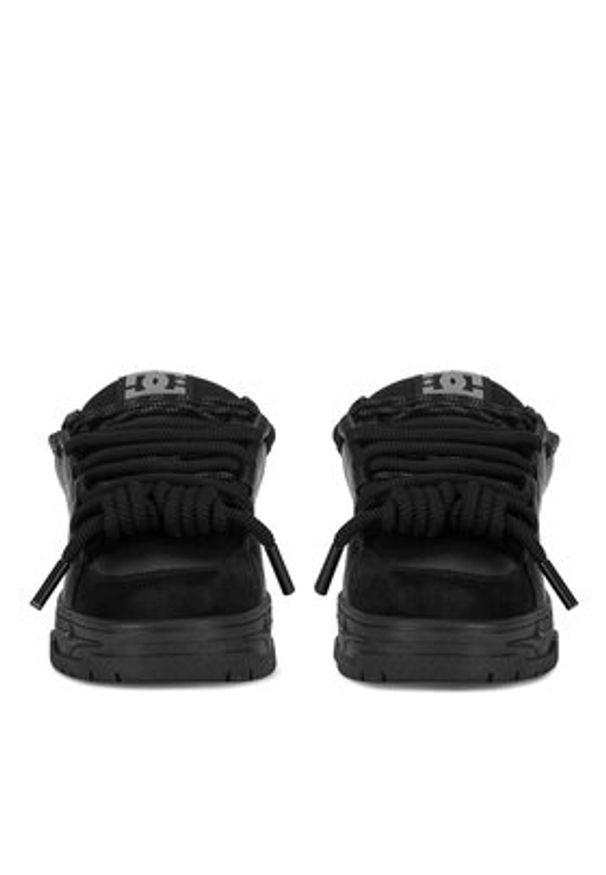 DC Sneakersy RS-23M07073 Czarny. Kolor: czarny. Materiał: skóra