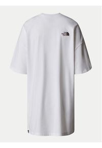The North Face Sukienka codzienna Simple Dome NF0A87NF Biały Relaxed Fit. Okazja: na co dzień. Kolor: biały. Materiał: bawełna. Typ sukienki: proste. Styl: casual #5