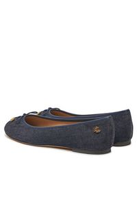 Lauren Ralph Lauren - LAUREN RALPH LAUREN Baleriny Jayna 802962175001 Granatowy. Kolor: niebieski. Materiał: materiał #6