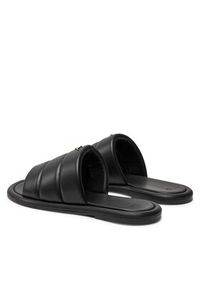 Giuseppe Zanotti Klapki EU40004 Czarny. Kolor: czarny. Materiał: skóra #5