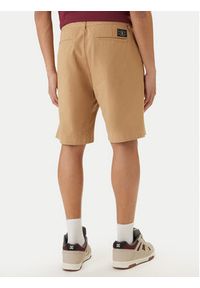 DC Shoes Szorty materiałowe Worker ADYWS03087 Beżowy Regular Fit. Kolor: beżowy. Materiał: bawełna #3