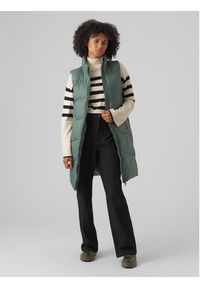 Vero Moda Bezrękawnik 10273950 Zielony Regular Fit. Kolor: zielony. Materiał: syntetyk. Długość rękawa: bez rękawów #4