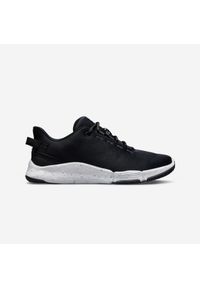 DOMYOS - Buty fitness męskie Domyos 100. Kolor: czarny, biały, wielokolorowy. Materiał: mesh, kauczuk. Sport: fitness