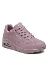 skechers - Skechers Sneakersy Uno Stand On Air 73690/DKMV Fioletowy. Kolor: fioletowy. Materiał: skóra #6