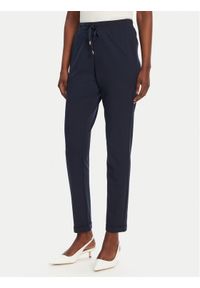 Liu Jo Sport Spodnie dresowe TA5303 J5942 Granatowy Regular Fit. Kolor: niebieski. Materiał: syntetyk