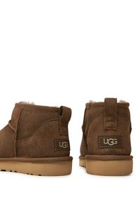 Ugg Śniegowce M Classic Ultra Mini 1137391 Brązowy. Kolor: brązowy. Materiał: skóra #4