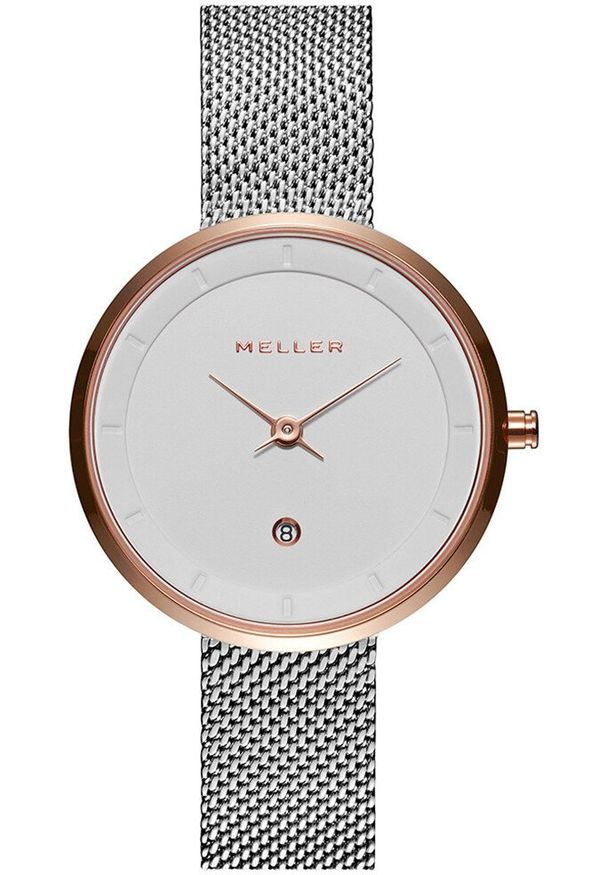 MELLER - Zegarek damski Meller W5RB-2SILVER srebrny. Kolor: srebrny