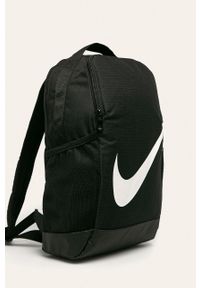 Nike Kids - Plecak dziecięcy. Kolor: czarny. Materiał: poliester, materiał. Wzór: nadruk #5