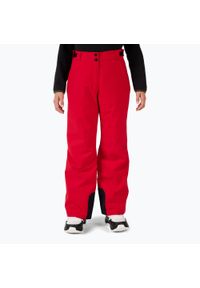 Spodnie narciarskie dziecięce Rossignol Insulated Girls. Kolor: czerwony. Sezon: zima. Sport: narciarstwo #1