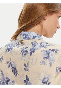 TwinSet - TWINSET Koszula 241TT2426 Kolorowy Loose Fit. Materiał: bawełna, len. Wzór: kolorowy